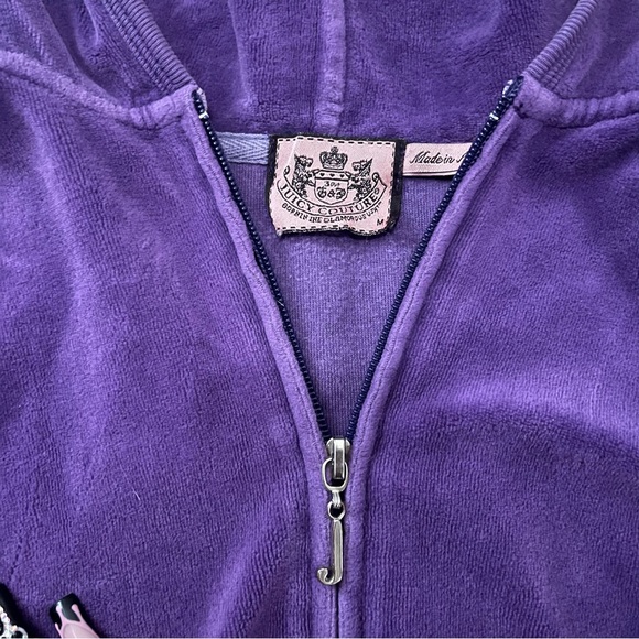 Purple Juicy Couture sweater - Picture 3 of 4
